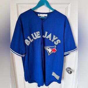 Toronto Blue Jays Majestic MLB Baseball Jersey Size Mens XL